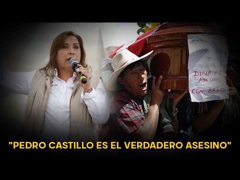 Dina Boluarte se cansó: presidenta responde a sus críticos, Pedro Castillo es el “verdadero asesino”