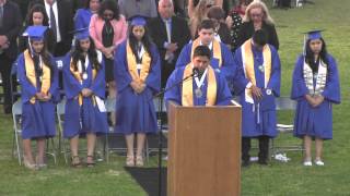 Osvaldo Jaime Invocation at ERHS Graduation Class of 2014