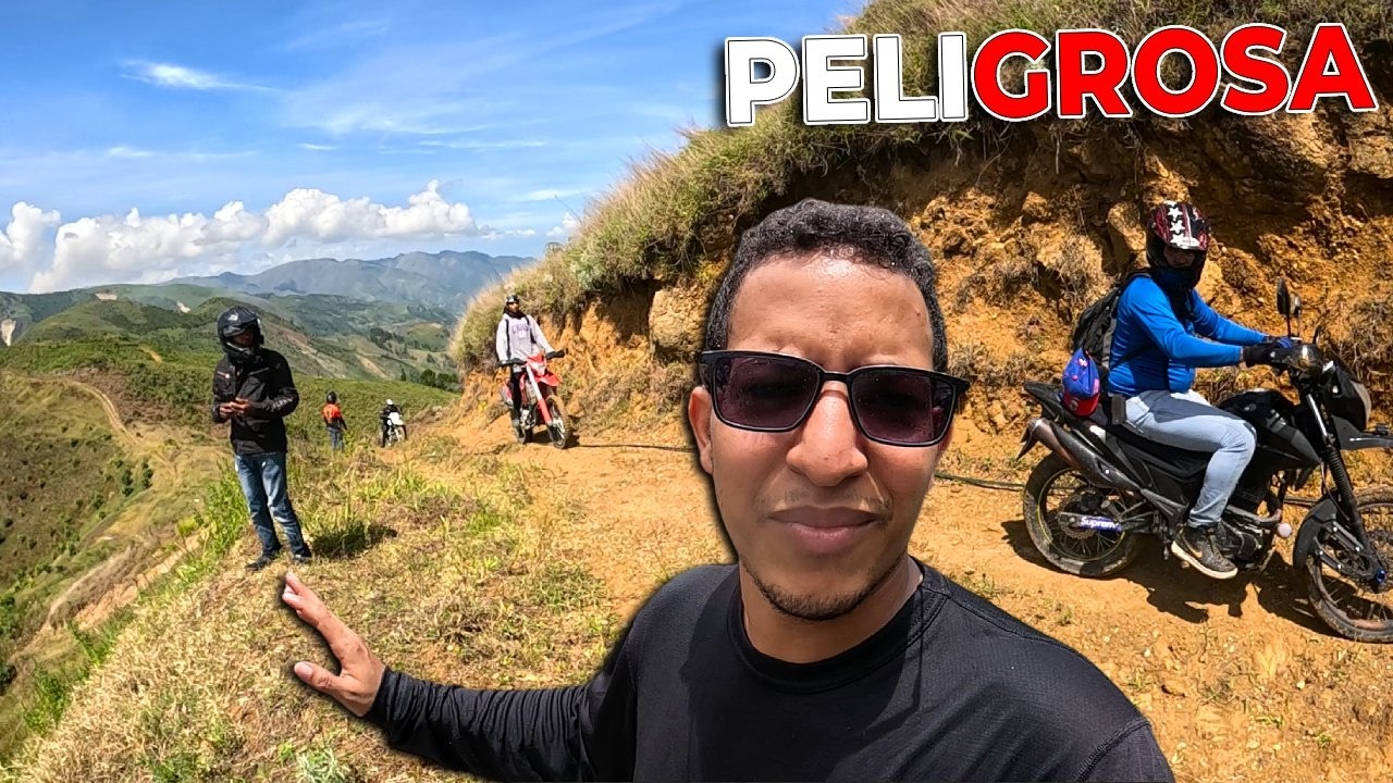 La ruta MÁS PELIGROSA en moto de RD 😱 | Guayabal Parte 1