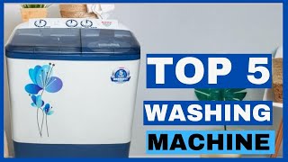 Top 5 Best Semi Automatic Washing Machine in India 2021||best semi automatic washing machines||