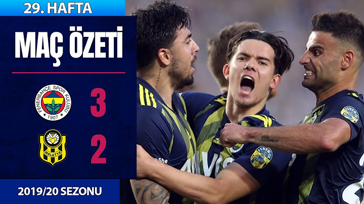 Fenerbahçe (3-2) BtcTurk Malatya | 29. Hafta - 2019/20