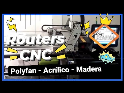 ▶️ MI PRIMER ROUTER CNC // Cómo cortando Polyfan con Aguja Caliente ·Como usar Router cnc