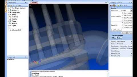 Femap_模型幾何清理 Part 1 - Meshing Toolbox (Locator, Feature Removal)