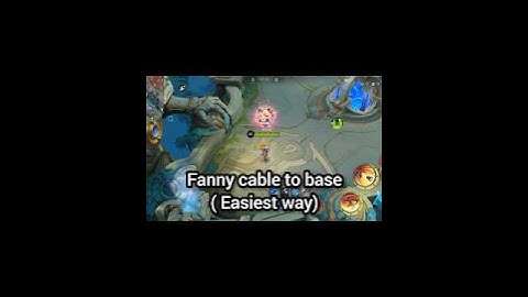FANNY CABLE TO BASE✅✅ #mlbb #shorts #fanny