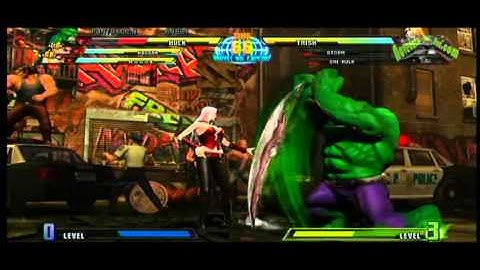 [XBOX 360] Marvel vs Capcom 3 - gameplay part 2