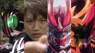 Masahiro Inoue - Kamen Rider Decade x Makai Knight Jinga x Sentika F8ABA6 Jisariz Henshin & Finisher