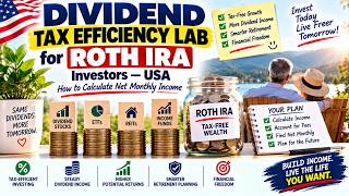 Dividend Tax Efficiency Lab for Roth IRA investors — USA how to calculate net monthly income Guide