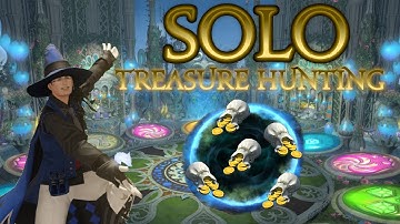 How to make Gil with Solo Treasure Hunting | Final Fantasy XIV