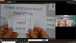 Celebrity Greek& Latin Flashcards Video Wealth