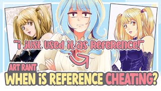 Is Reference CHEATING? (Reference, Plagiarism & Tracing: A Deep Dive) || SPEEDPAINT   COMMENTARY