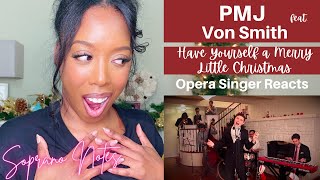 Opera Singer Reacts to Post Modern Jukebox feat. Von Smith Have Yourself A Merry Little Christmas