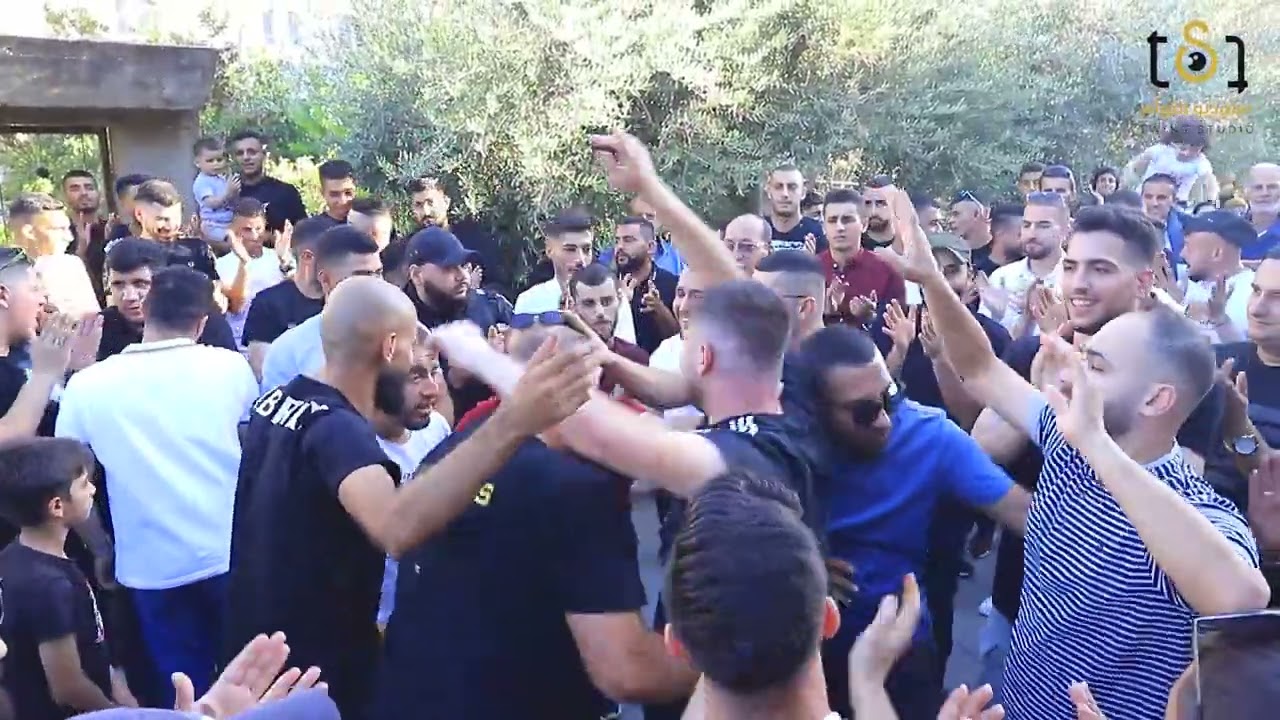 استقبال العريس مهند غنام_والفنانين احمد الجيوسي ونعيم الكايد_ ستوديو التوأم 2023