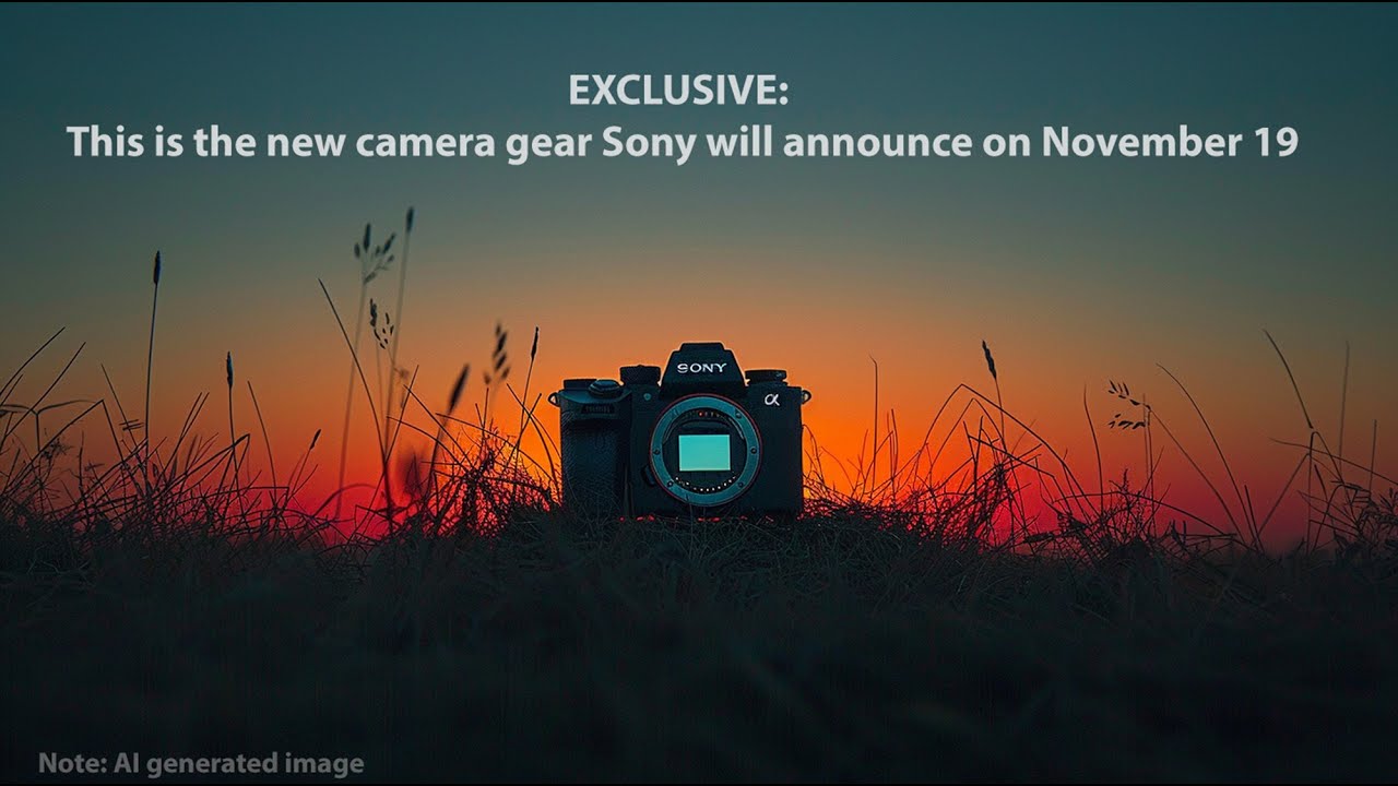 LIVE and EXCLUSIVE: This is the STUNNING gear Sony will announce