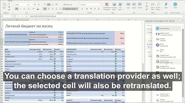 Intento Translator For Microsoft Excel (MS Office)