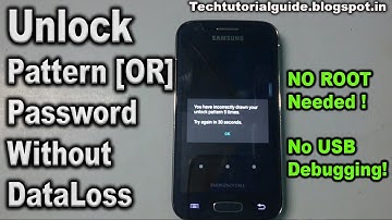 How to Unlock Android Pattern Or Password | With Out Losing Data | No Root | 2020