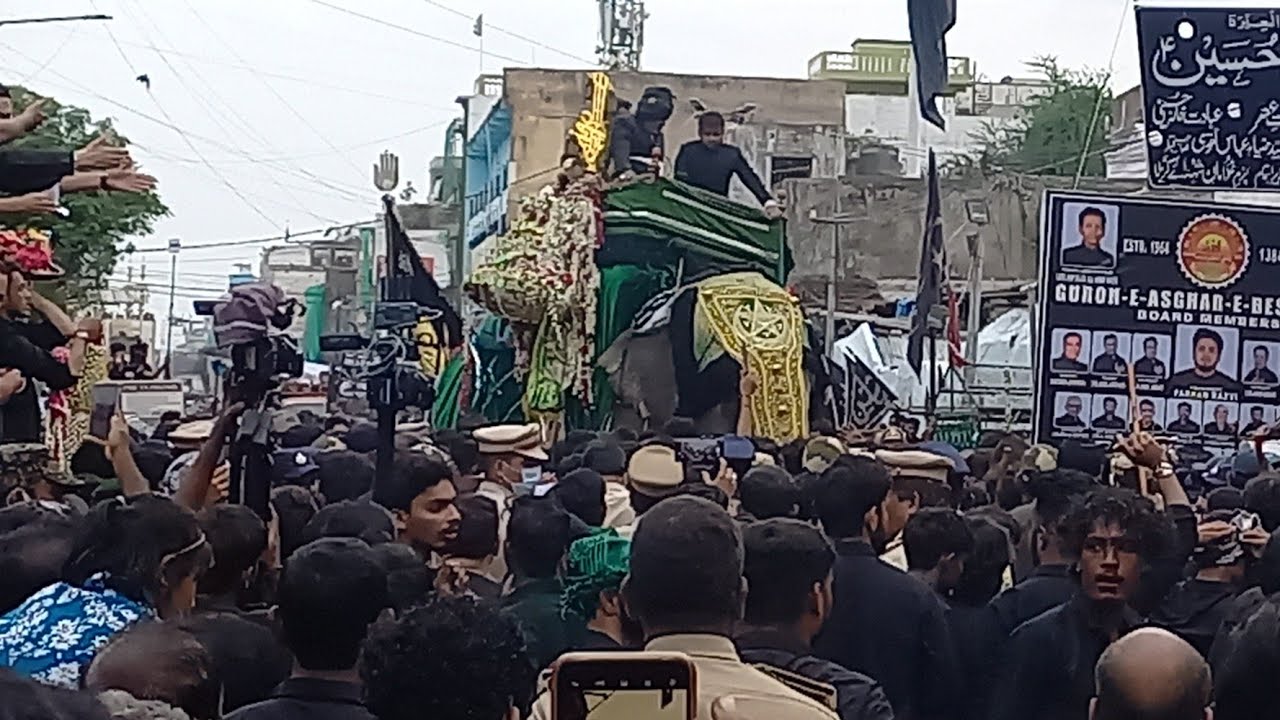 10th Muharam Bibi ka Alam Juloos || 2025 - 1447 || Hyderabad #bibikaalawa #muharam2025 #azadari