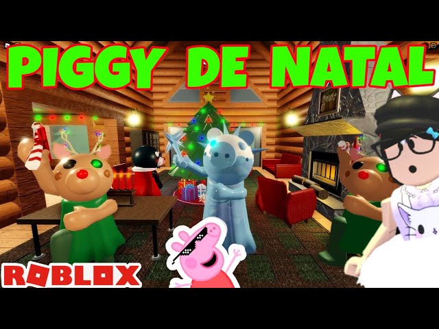 🐷 PIGGY WINTER HOLIDAY SKIN SECRETA e HISTÓRIA de NATAL 🎄 Roblox 