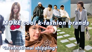 more korean fashion sites and brands 