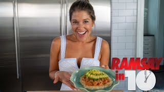 Gordon Ramsay Challenges Hell's Kitchen's Mia Castro To Make Poke | Ramsay in 10