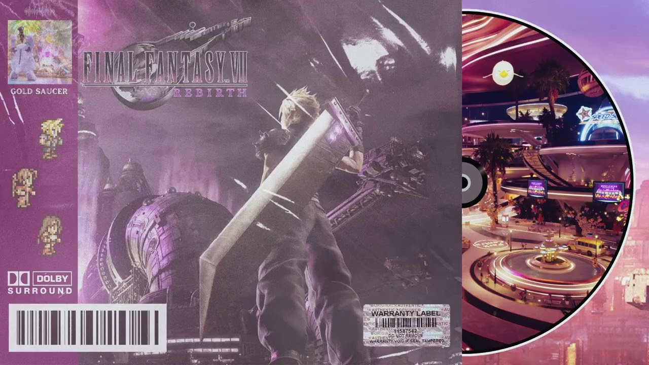 Final Fantasy VII City Pop | Relaxing City Pop Inspired by Final Fantasy VII