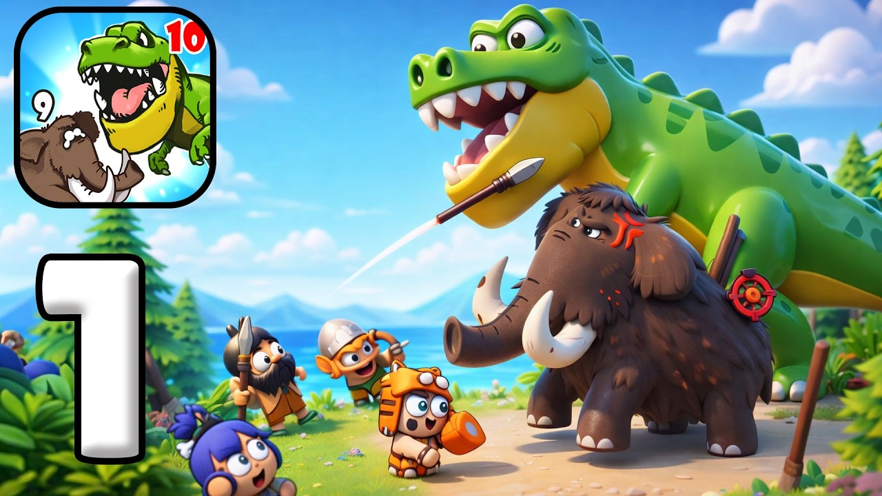 🦁 Merge Animals My Perfect Zoo 🧬 Smart Evolution Begins! Part 1 Gameplay (Android & iOS)