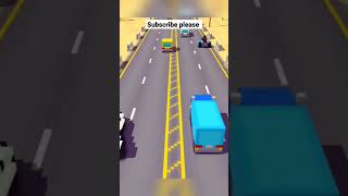 blocky Highway Traffic Racing Jet #shorts #short #shortvideo screenshot 4