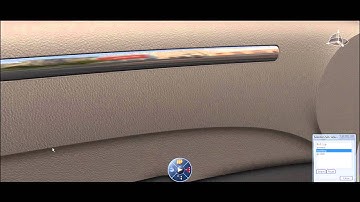 CATIA Icem (ISD) Door Trim Panel Global Modeling