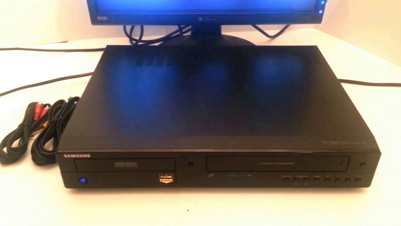 Samsung DVD-VR375 VHS DVD Dual Recorder Tested Working NO REMOTE Ebay  Showcase Sold! - YouTube