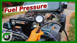 Fuel Pressure Issues: How to test Jeep Fuel Pressure.