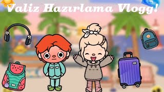 Yazlığa Taşınmak İçin Valiz Hazırlama Vlog☀️🌊🌈