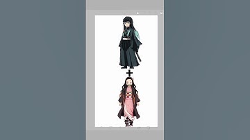 Muichiro X Nezuko #demonslayer #anime #animeart #digitalart #ibispaintx #trending #viral #shorts