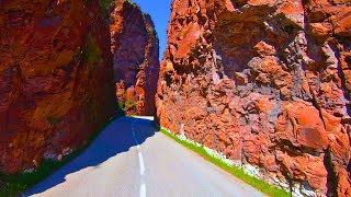 Scenic Drive: The Most Breathtaking Road Trip You'll Ever Take! GORGES DE DALUIS to Guillames  4k