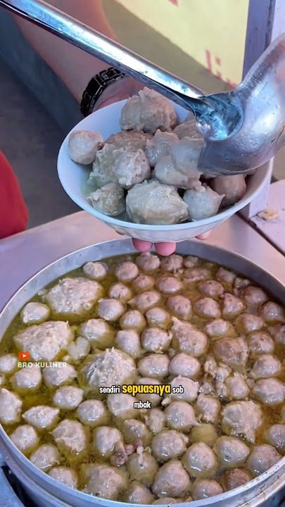Cuma bayar 15.000 bisa ambil bakso sendiri sepuasnya #bakso #baksojumbo #kuliner #makanan
