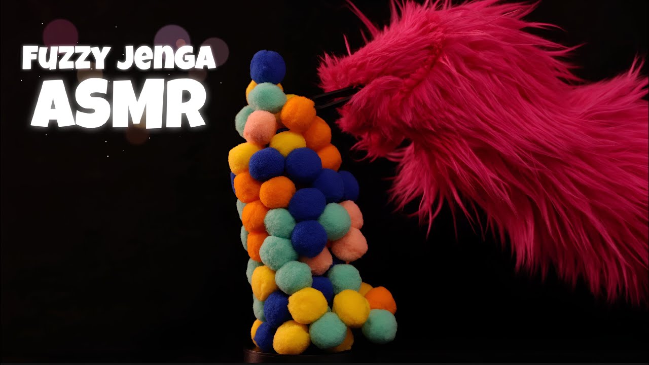 Cute (ASMR-Friendly) Fuzzy Jenga