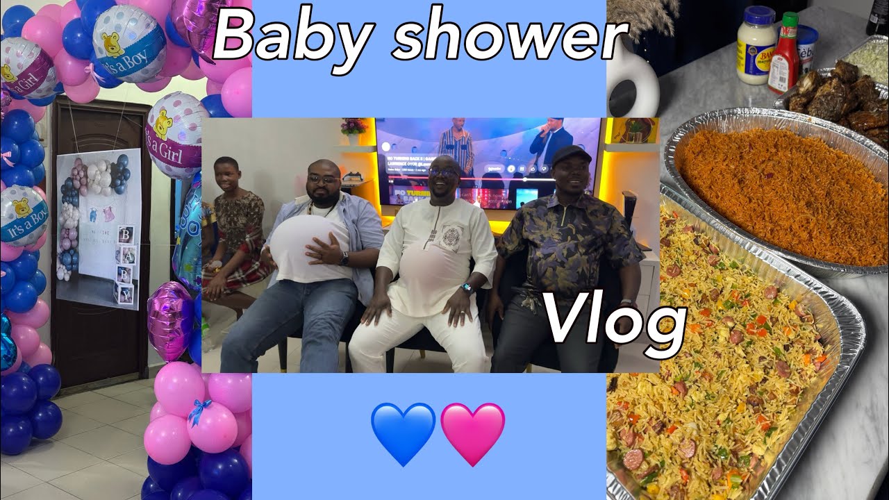 🎉 Baby Shower Vlog + Self-Care Chat 💙💖 | Rest, Shopping & Celebration
