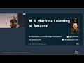 AWS Developer Workshop: AI and Machine Learning at Amazon