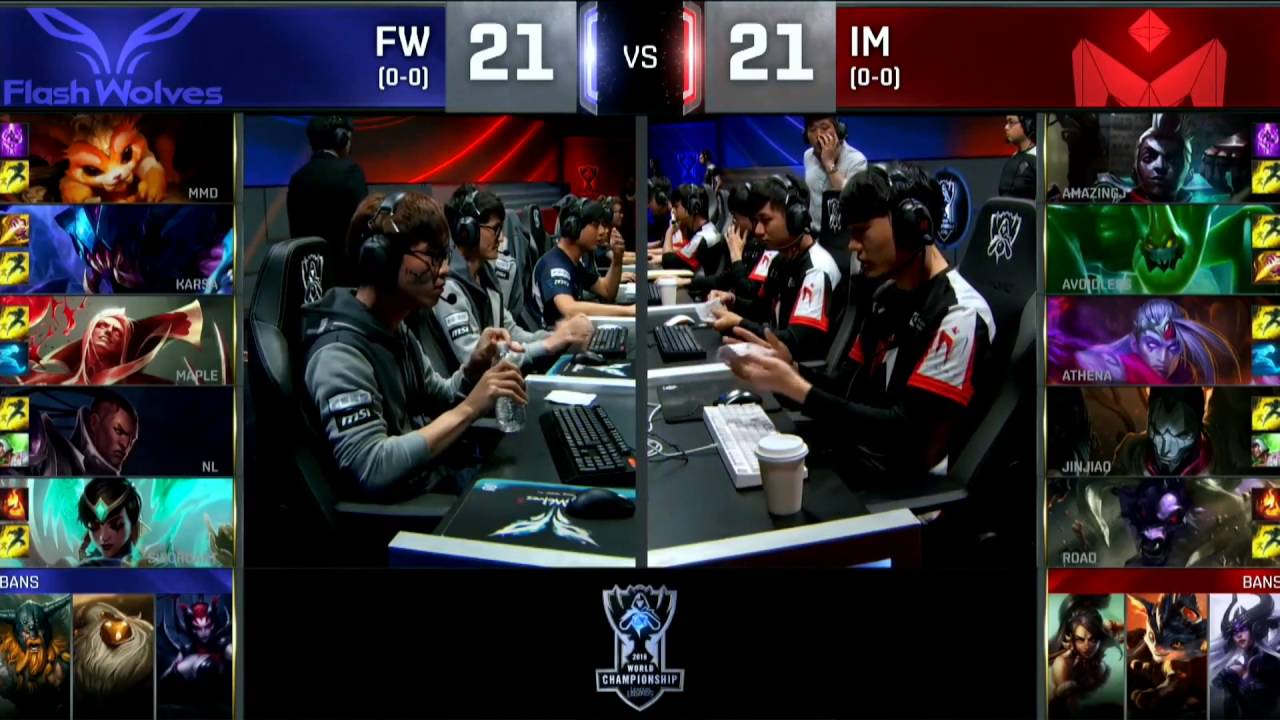 Flash Wolves Woby Flash Wolves X I May Fase de Grupos Dia 2 Mundial 2016 - YouTube