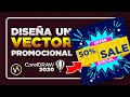 💡 DISEÑO PROMOCIONAL para TIENDAS 📢 en CorelDRAW 2022