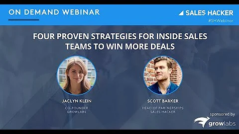 Four Proven Strategies for Inside Sales Teams to W...