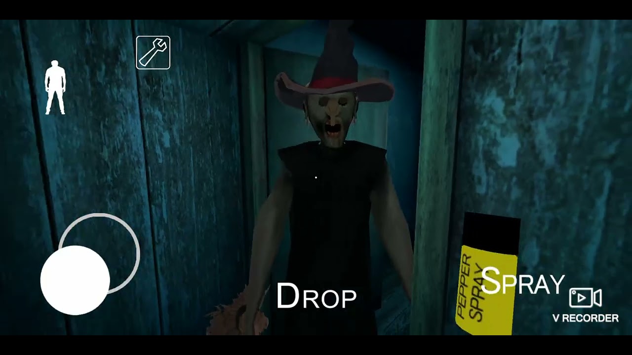 Granny capther 1st Halloween hardmod door easkap