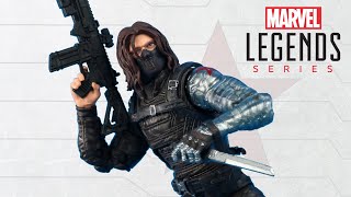 Marvel Legends SOLDADO INVERNAL / Winter Soldier Flashback - Action Figure Review e Comparativo