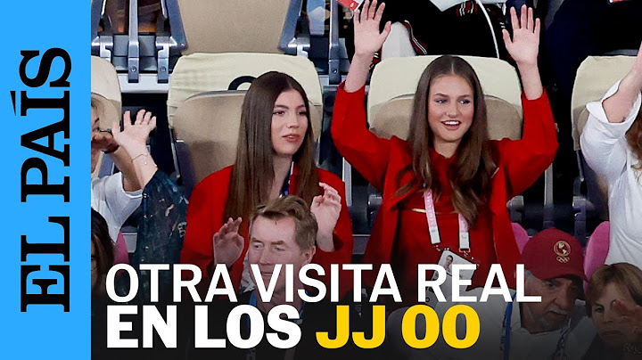 JUEGOS OLÍMPICOS | La princesa Leonor y la infanta Sofía animan a Nadal y Alcaraz en su partido