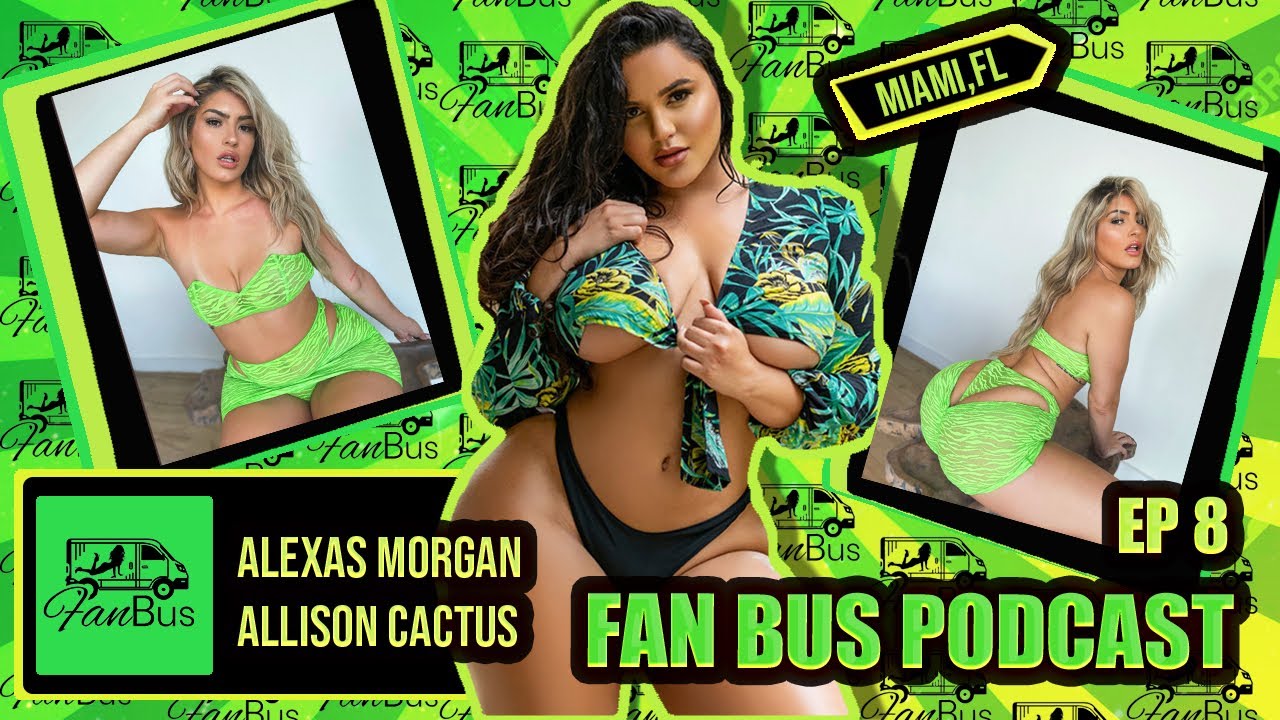 Lucky Fan meets Allison Cactus on the FANBUS with Alexas Morgan - YouTube.