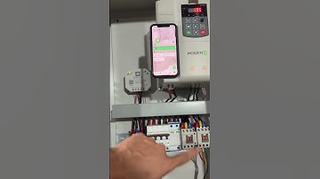 Điều khiển 2 bơm chạy chung 1 biến tần bằng wifi #PowerS #solarpump