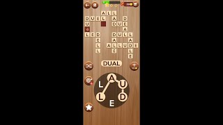 Woody Cross (by Athena Studio) - free offline word puzzle game for Android and iOS - gameplay. screenshot 4