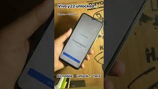 Vivo Y22 Unlock 🔓 | FRP Bypass Without PC Working Trick #vivoy22 #frpbypass #vivofrp #vivounlock