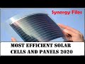 Most Efficient Solar Cells and Panels in 2020