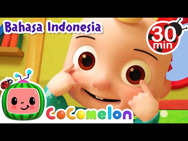 Kepala Pundak Lutut Kaki | CoComelon Indonesia | Lagu Anak | Nursery Rhymes indonesia class=