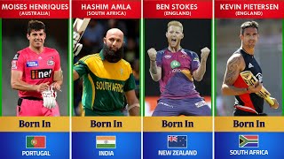 Cricket Players Born in One Country but Played for Another Country: Stokes, Pietersen, Symonds, Amla