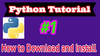 Python Tutorial in Hindi #1: Download and Installation of Python